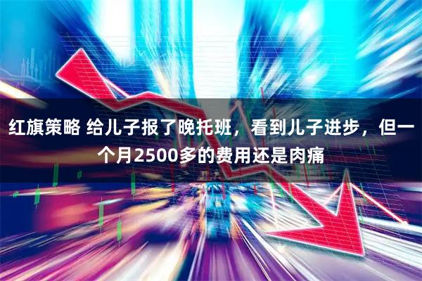 红旗策略 给儿子报了晚托班，看到儿子进步，但一个月2500多的费用还是肉痛