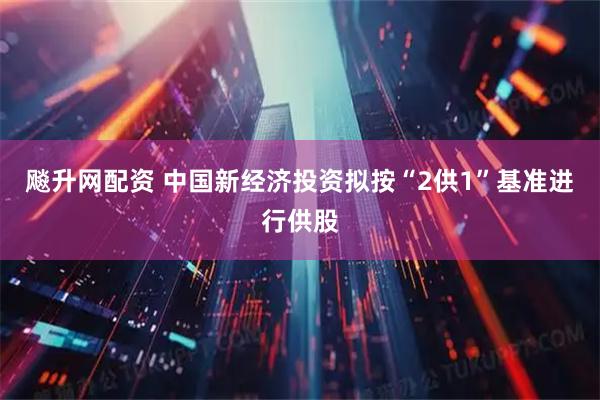 飚升网配资 中国新经济投资拟按“2供1”基准进行供股